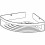 VidaXL Tiger Bathroom Corner Shower Basket Organiser Caddy Chrome Large 1400630346 5