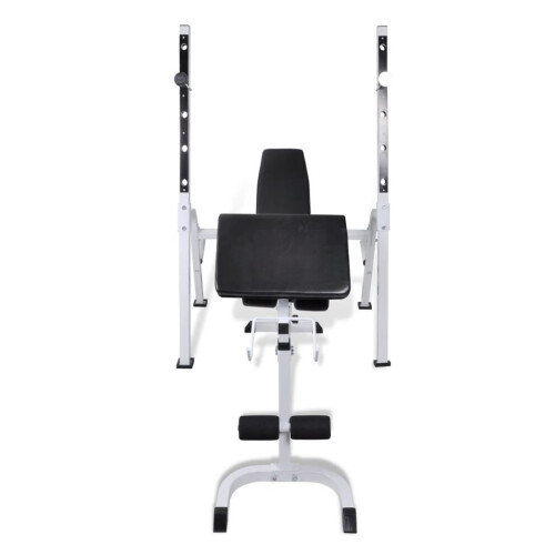 VidaXL vidaXL Adjustable Fitness Workout Bench Trainer Home Gym Body Arm Back Exercise 1