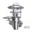VidaXL vidaXL Patio Wall Light Stainless Steel Waterproof Outdoor Garden Lighting 4