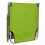 VidaXL Foldable Sun Lounger with Adjustable Backrest Apple Green 5