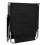 VidaXL Foldable Sun Lounger with Adjustable Backrest Black 5