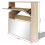 VidaXL vidaXL Shoe Cabinet 2-Layer Mirror Oak Storage Organiser Pull-down Drawer 6