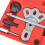 VidaXL vidaXL Universal Axles Slide Hammer Puller Set Kit Car Vehicle Tool Adapter 4