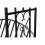 VidaXL vidaXL Rose Arch with Bench Garden Patio Arbour Pergola Plant Climbing Support 5