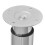 VidaXL vidaXL 2x Telescopic Table Legs Chrome 710-1100mm Breakfast Bar Worktop Desk 4