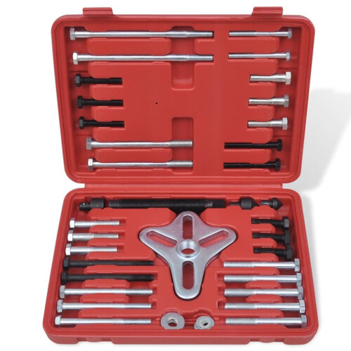 VidaXL vidaXL Harmonic Balance Puller Set 45 pcs Yoke Centre Adapter Thrust Washer 2