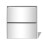 VidaXL vidaXL Shoe Cabinet 2-Layer Mirror White Storage Organiser Pull-down Drawer 4