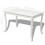VidaXL vidaXL Dining Table 116x66x76cm High Gloss White Kitchen Cafe Stand Furniture 5