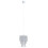 VidaXL vidaXL Crystal Pendant Chandelier 22.5x30.5cm Ceiling Lighting Fixture Lamp 11