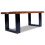 VidaXL vidaXL Coffee Table End Teak Resin 100x50cm Living Room Furniture Home Decor 9