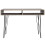 VidaXL vidaXL Desk Writing Table WorkStation Computer Home with 2 Compartments Grey 2
