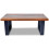 VidaXL vidaXL Coffee Table End Teak Resin 100x50cm Living Room Furniture Home Decor 8