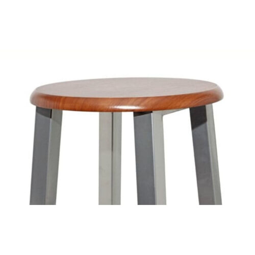 VidaXL vidaXL 2x Bar Stools Metal with MDF Seat Kitchen Breakfast Barstool Chair 2