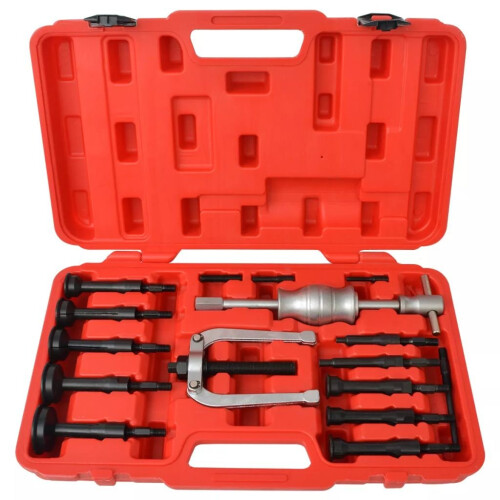 VidaXL vidaXL Insert Bearing Puller Set 16 Pieces Garage Work Extractor Hand Tool 1