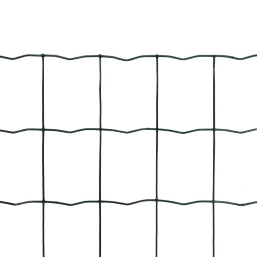 VidaXL Maschendraht Gitterzaun Schweiß gitter 10x1,0m 1