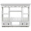 VidaXL vidaXL Wooden Kitchen Wall Cabinet White Cupboard Storage Shelf Display Unit 3
