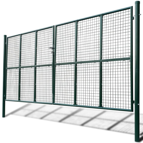 VidaXL vidaXL Maschen-Gartentor 400x175 cm 1