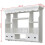 VidaXL vidaXL Wooden Kitchen Wall Cabinet White Cupboard Storage Shelf Display Unit 8