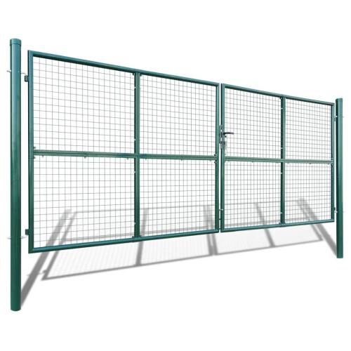 VidaXL vidaXL Gartentor aus Maschengewebe 400x150 cm 1