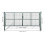 VidaXL vidaXL Gartentor aus Maschengewebe 400x150 cm 4