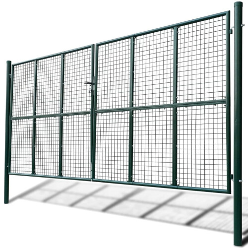 VidaXL vidaXL Maschen-Gartentor 400x200 cm 1