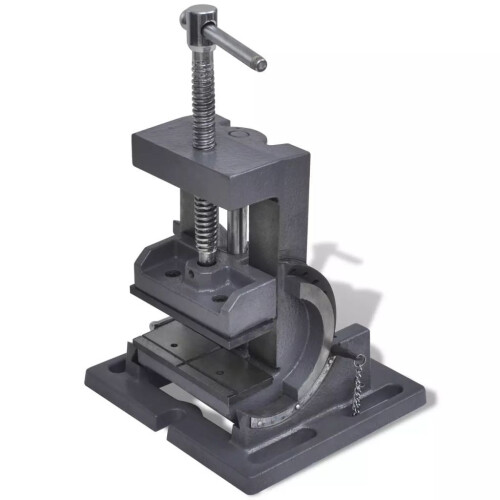 VidaXL vidaXL Manually Tilting Drill Press Vice 110 mm Drilling Milling Machine 1