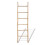 VidaXL vidaXL Bamboo Towel Ladder with 6 Rungs Rack Bathroom Storage Rail Household 2