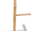 VidaXL vidaXL Bamboo Towel Ladder with 6 Rungs Rack Bathroom Storage Rail Household 3