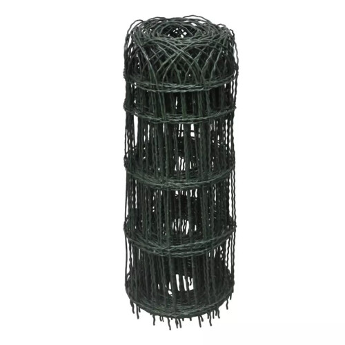 VidaXL vidaXL Beetzaun Pulverbeschichtetes Eisen 250,65 m 1