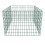 VidaXL vidaXL Square Mesh Garden Composter 100x100x70cm Garden Waste Container Bin 2