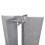 VidaXL vidaXL 2x Pole Spike Straight Silver Steel Post Supporter Fence Accessory 2
