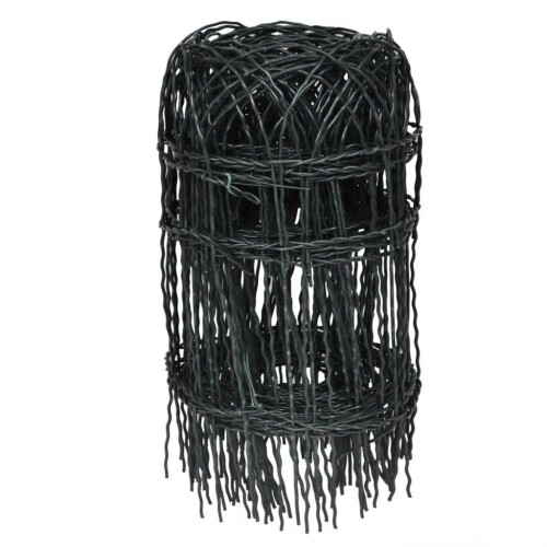 VidaXL vidaXL Beetzaun Pulverbeschichtetes Eisen 250,4 m 1