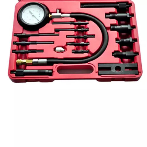 VidaXL vidaXL 17 Piece Compression Tester Diesel Engine Motor Vehicle Leakage Tool 1