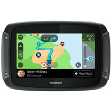 TomTom GPS Moto RIDER 550 - 4,3 Zoll, Weltkarte, TomTom Traffic, Gefahrenzonen-Alerts, Freisprechen