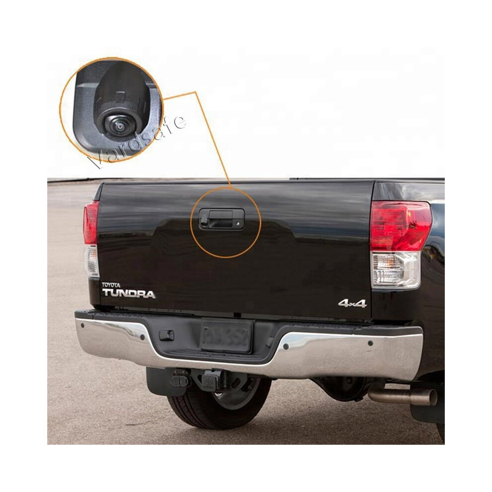Vardsafe Tailgate Handle Replacement Rear View Reversing Backup Camera For Toyota Tundra 8414756269208