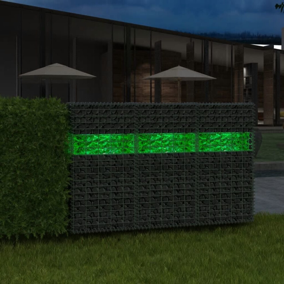 vidaXL Gabion Rocks Glass Green 60-120mm 25kg Garden Decorative Stone Gravel