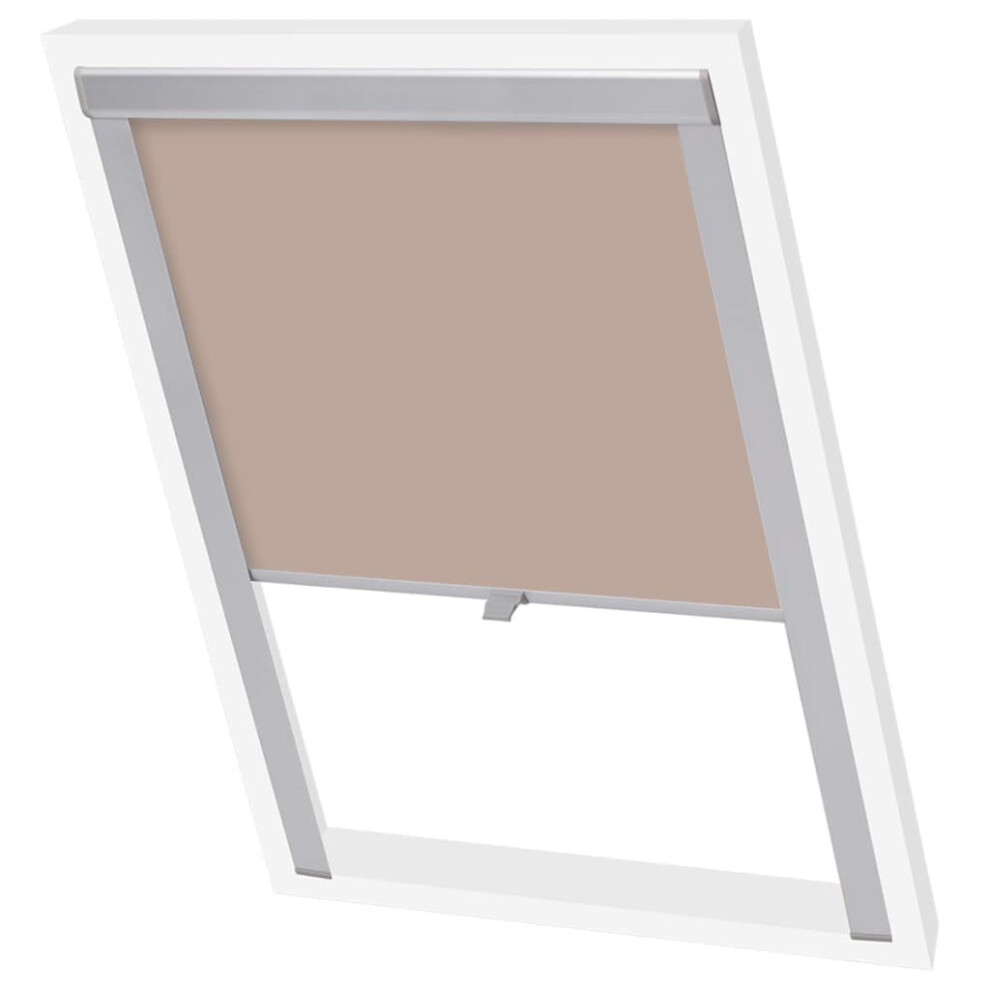 Vidaxl Blackout Roller Blind Beige Mk06 Home Office Window Curtain Shade Drape