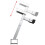 VidaXL Soporte de Remolque para Barco Winch Stand 4