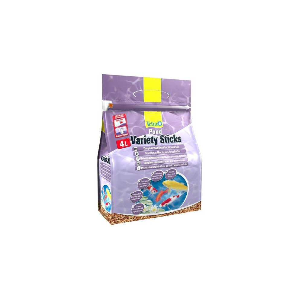 Tetra Pond Variety Sticks Food 600g (4 Litre)