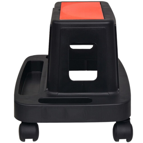 VidaXL vidaXL Rolling Workshop Stool with Storage 150kg Organiser Trolley Workbench 2