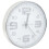 VidaXL vidaXL Wall Clock 30cm Silver Home Office Living Room Timer Decoration Decor 3