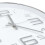 VidaXL vidaXL Wall Clock 30cm Silver Home Office Living Room Timer Decoration Decor 4