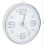 VidaXL vidaXL Wall Clock 30cm Silver Home Office Living Room Timer Decoration Decor 6