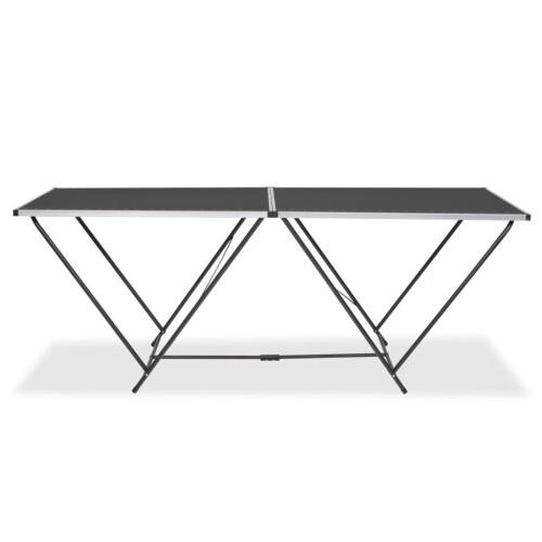 VidaXL vidaXL Folding Pasting Table MDF and Aluminium 200cm Workbench Working Desk 1