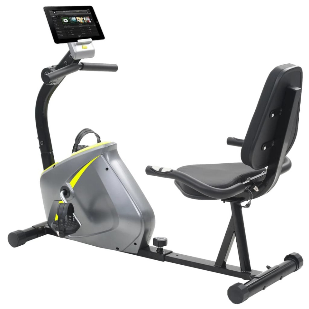 vidaXL Magnetic Recumbent Exercise Bike with Pulse Measurement Machine Trainer