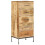 VidaXL vidaXL Kommode 45x35x106 cm Massivholz Mango 10