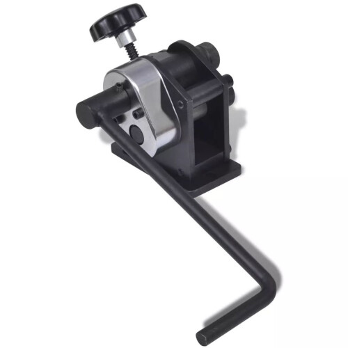 VidaXL vidaXL Manual Roll Bending Machine Cast Iron Workbench Rolling Bender Tool 1