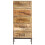 VidaXL vidaXL Kommode 45x35x106 cm Massivholz Mango 2