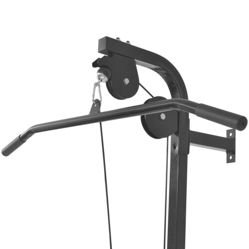 VidaXL vidaXL Wall-mounted Home Gym with 2 Pulleys Cable Pull-up Station Bar Training 2