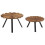 VidaXL vidaXL 2x Coffee Tables Solid Reclaimed Wood Couch Side End Tea Stand Table 7